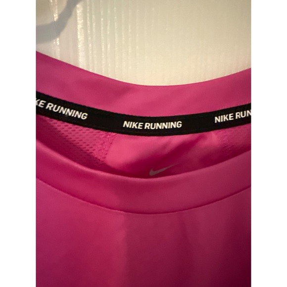 Nike Running Dri-FIT Top XL Womens Short Sleeve Athletic Activewear - Picture 2 of 4